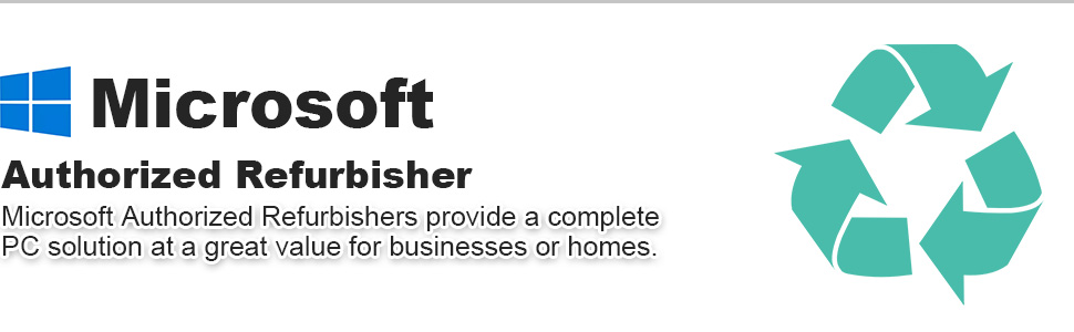 Microsoft Authorized Refurbisher