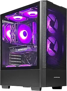 Prebuilt Gaming Desktop PC, AMD Ryzen 5 5500, GeForce RTX 3050 6GB,16GB DDR4 3200MHz RAM, 1TB NVMe SSD, ARGB Air Cooling, Wi-Fi,Tower Computer for Gaming, Streaming, Editing Prebuilt Gaming Desktop PC, AMD Ryzen 5 5500, GeForce RTX 3050 6GB,16GB DDR4 3200MHz RAM, 1TB NVMe SSD, ARGB Air Cooling, Wi-Fi,Tower Computer for Gaming, Streaming, Editing