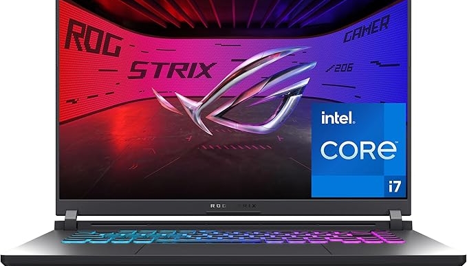 ASUS ROG Strix G16 (2025) Gaming Laptop, 16” FHD+ 16:10 165Hz/3ms, NVIDIA® GeForce RTX™ 5060, Intel® Core™ i7 Processor 14650HX, 16GB DDR5, 1TB Gen 4 SSD, Wi-Fi 7, Windows 11 Home, G615JMR-AS74
